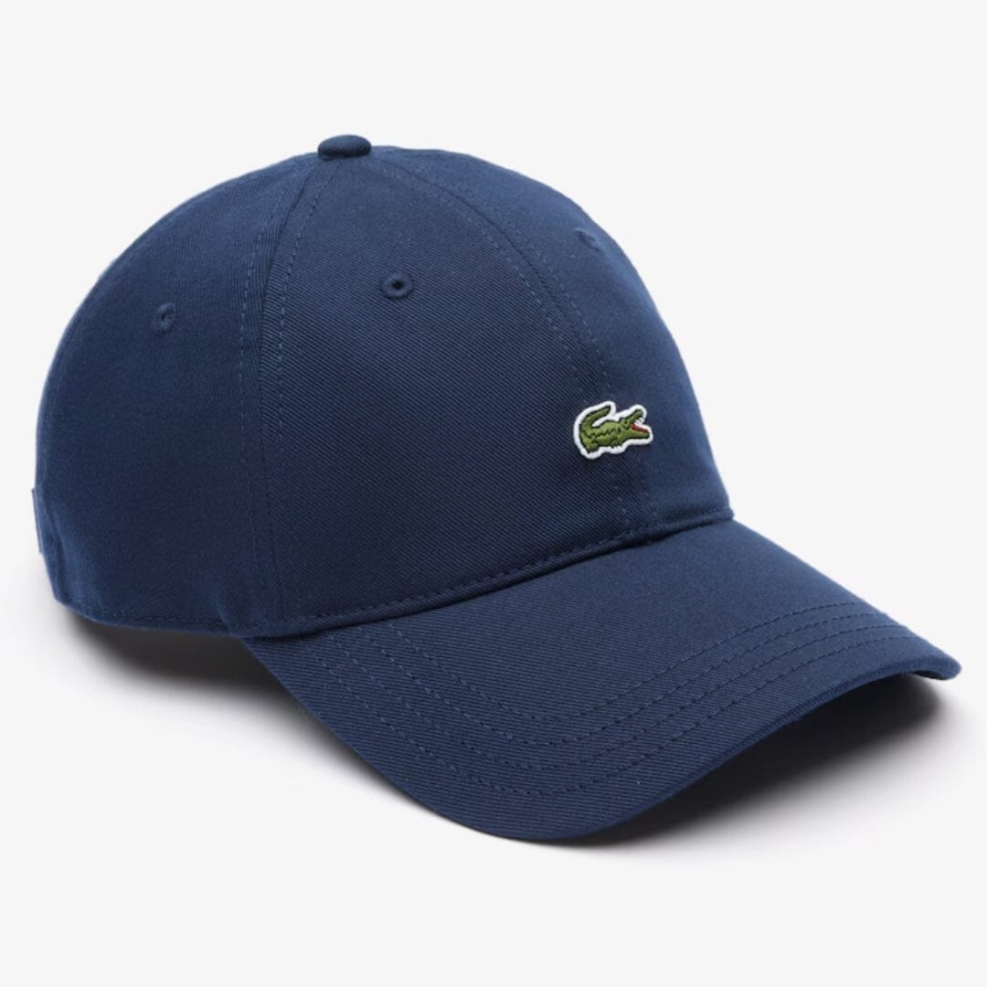 LC Cotton Twill Cap Lacoste Montevaro Midnight blue