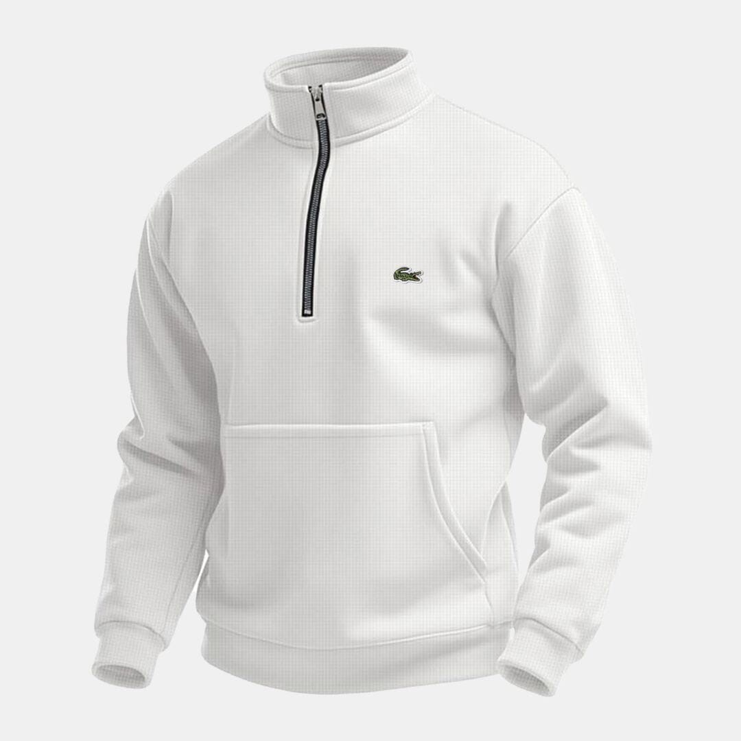 LC Half-Zip Sweatshirt (CLEARANCE) Lacoste Montevaro Light gray S