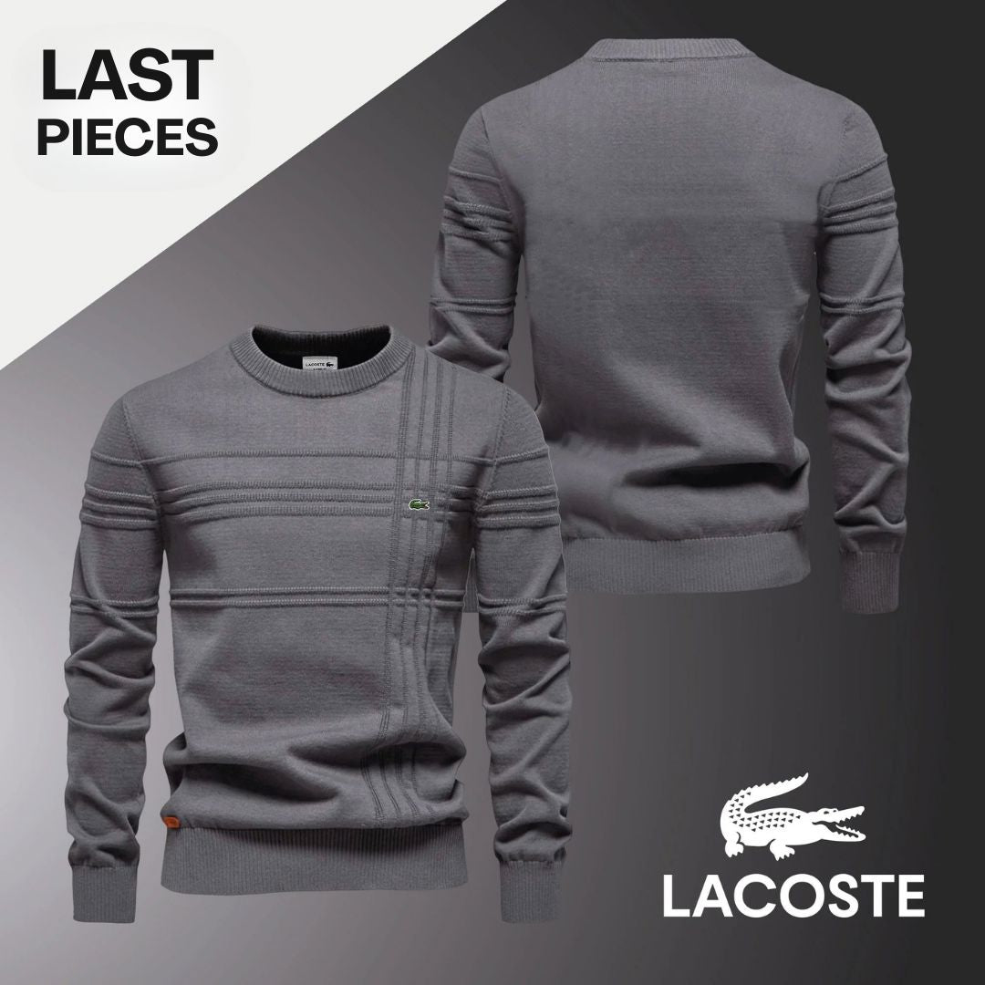 LC Men's Textured Sweater (Clearance) Lacoste Luxvian