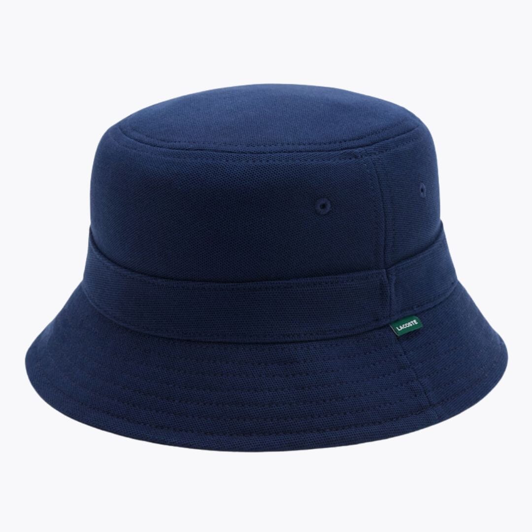 LC Piqué Bucket Hat Lacoste Montevaro Midnight blue
