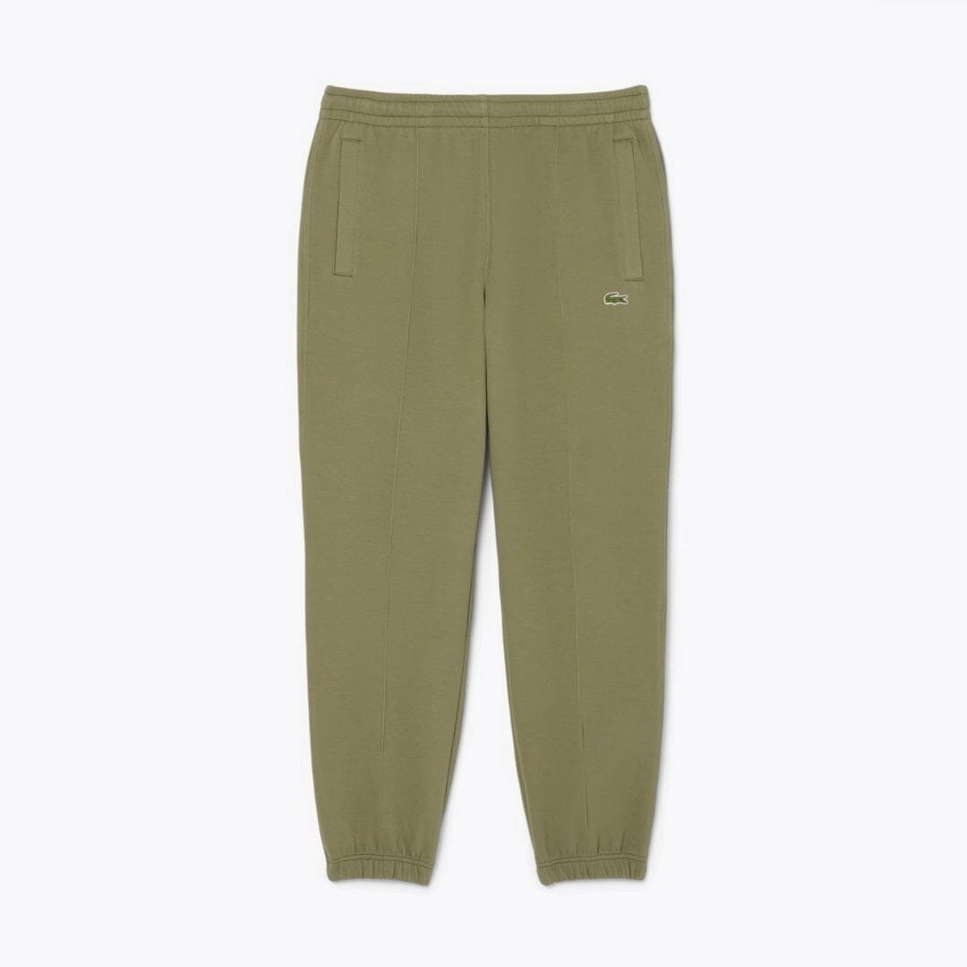 LC Regular Fit Piqué Sweatpants Lacoste Montevaro Khaki green S