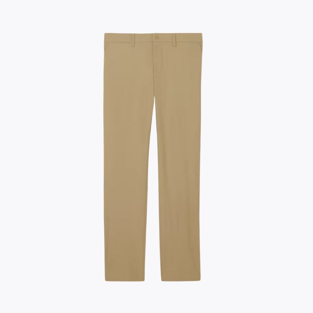 LC Slim Fit Stretch Commuter Pants Lacoste Montevaro Beige S
