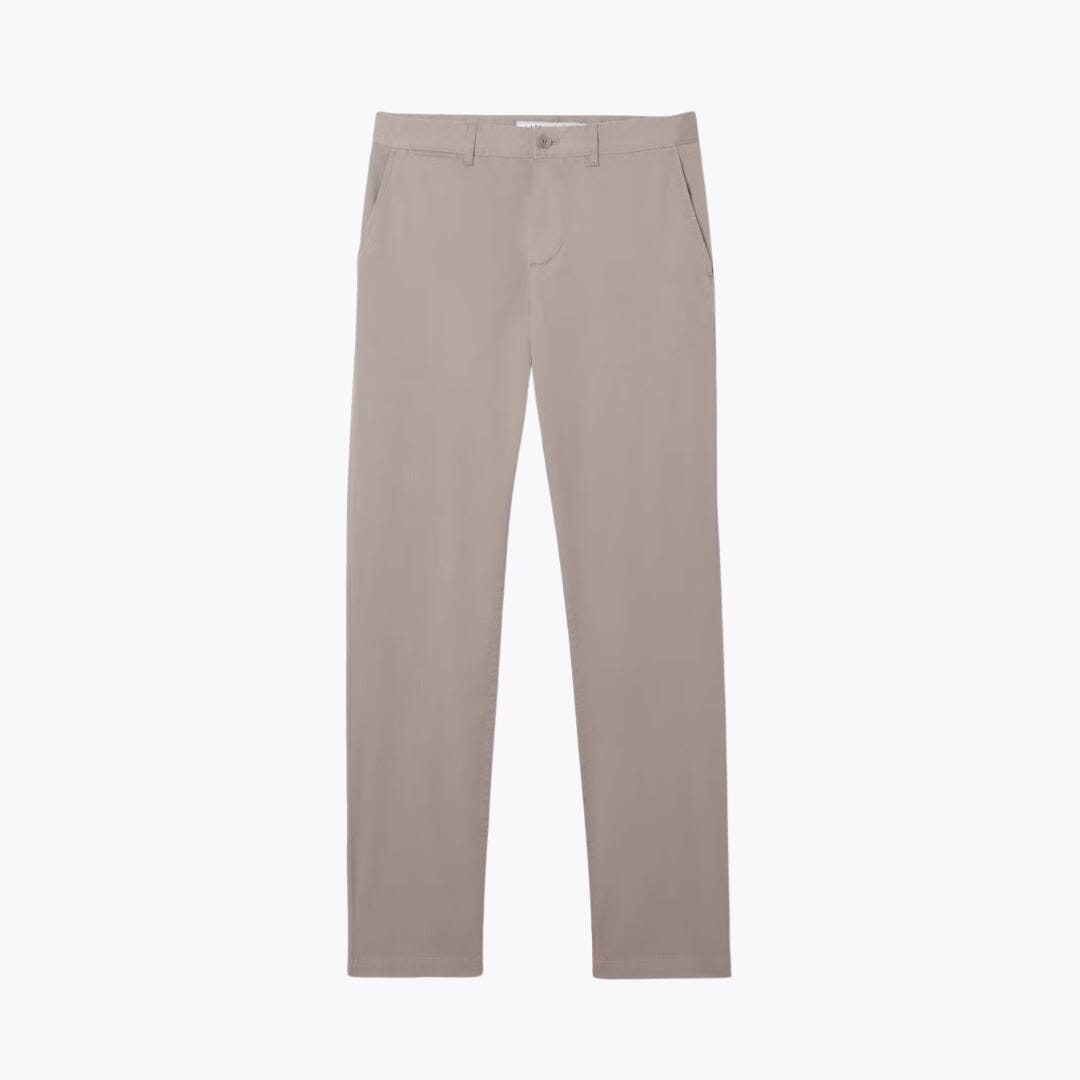 LC Slim Fit Stretch Cotton Chino Pants Lacoste Montevaro Light grey S