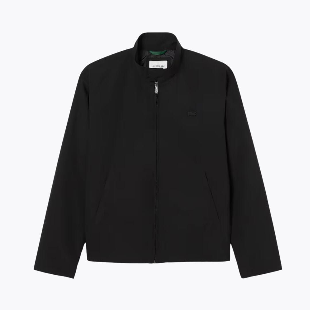 LC Water-Repellent Harrington Windbreaker Jacket Lacoste Montevaro Black S