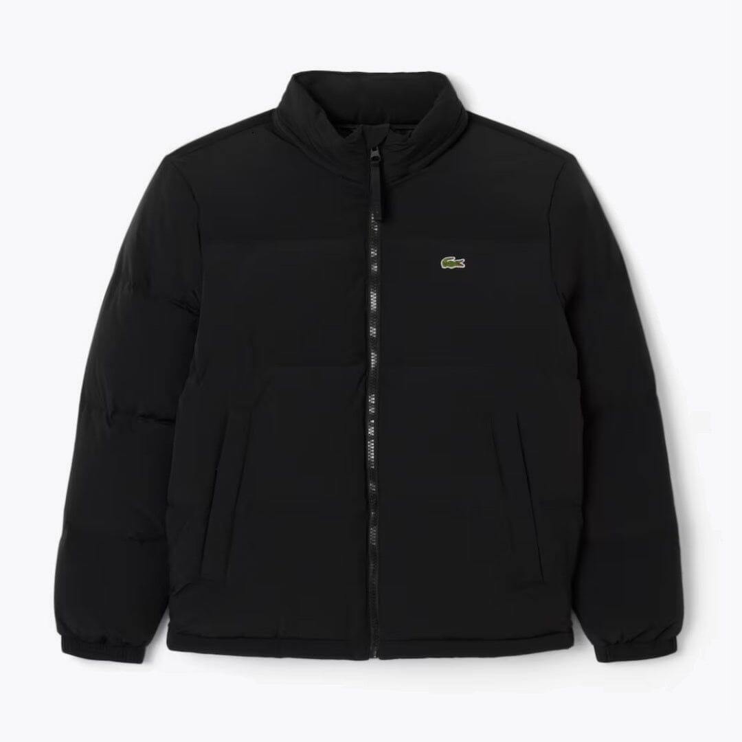 LC Water-Repellent Hooded Down Jacket Lacoste Montevaro Black S