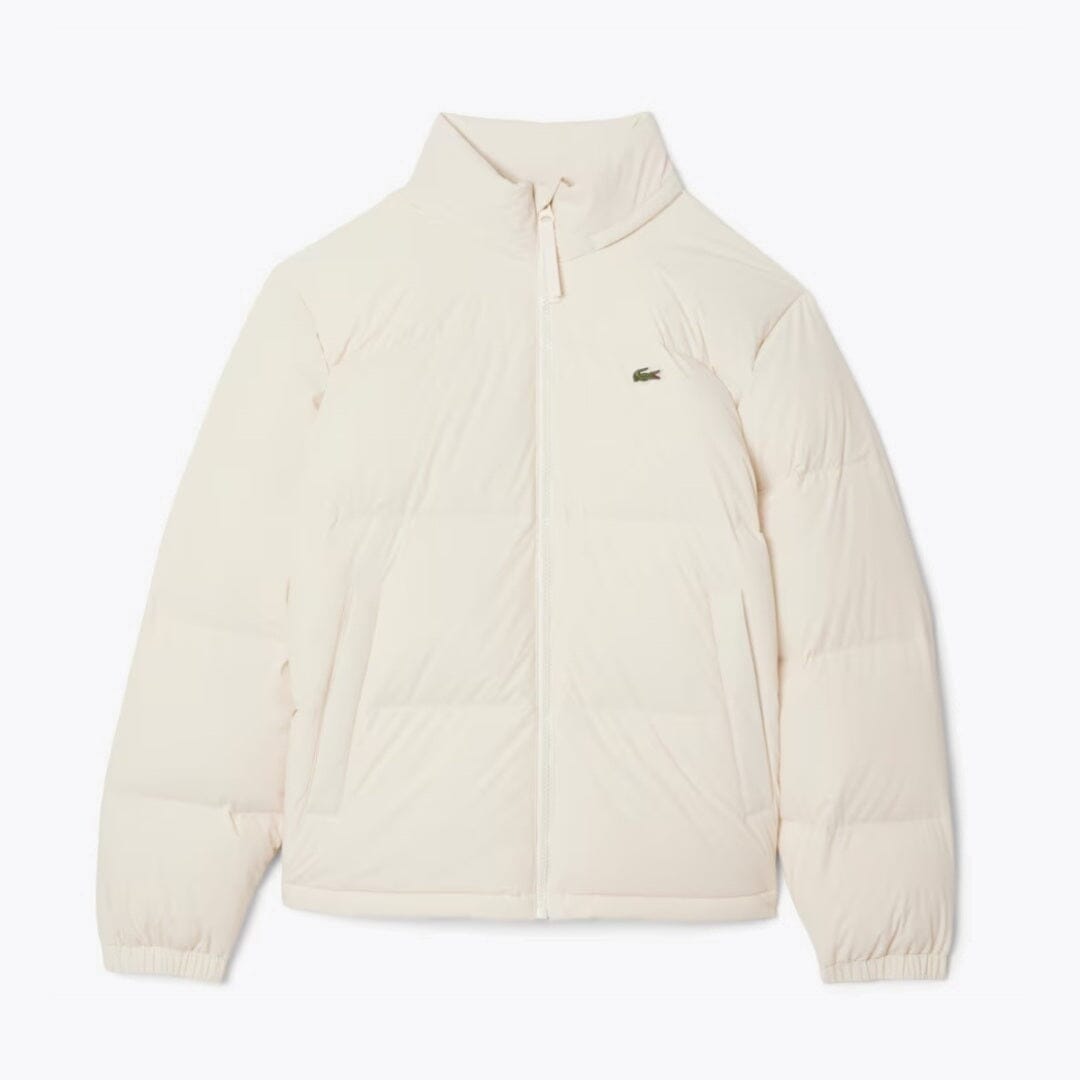 LC Water-Repellent Hooded Down Jacket Lacoste Montevaro White S