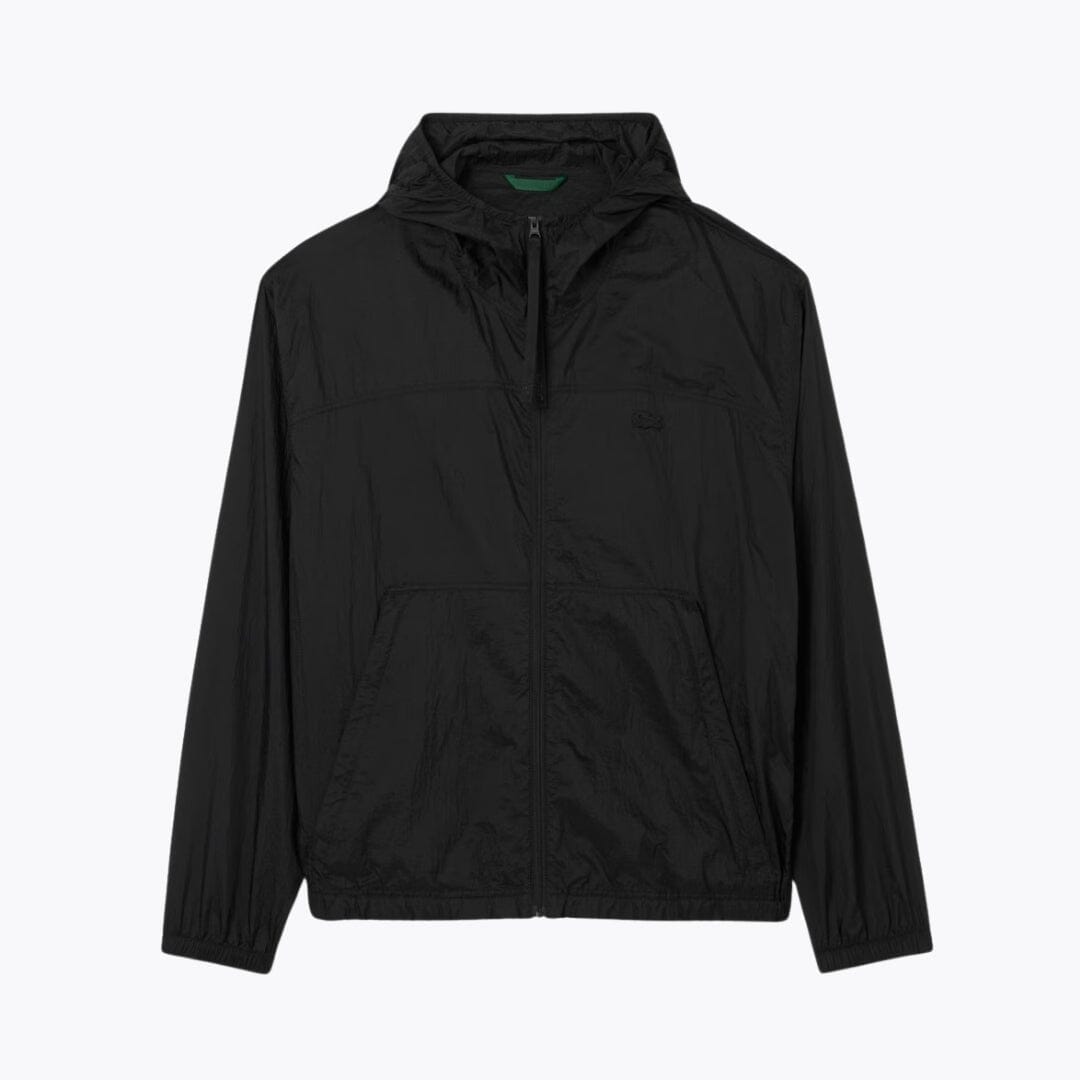 LC Water-Repellent Packable Nylon Jacket Lacoste Luxvian Black S