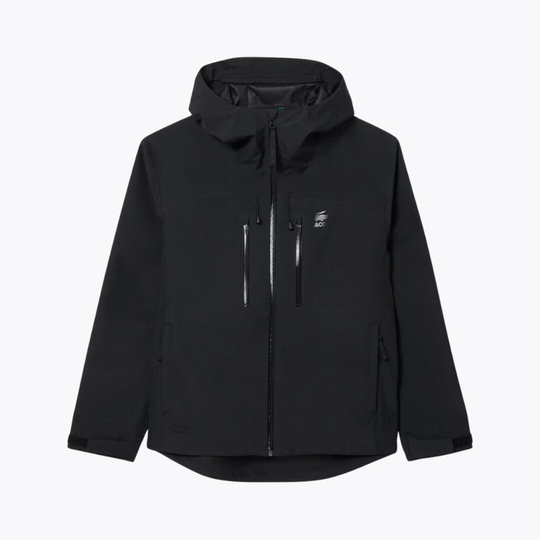 LC Waterproof Windproof Hooded Parka Lacoste Montevaro Black S