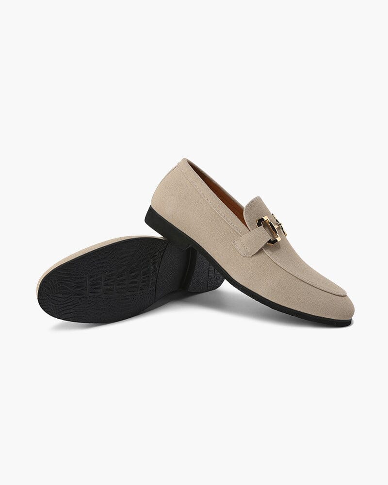 Luxus Wildleder Slipper Montevaro