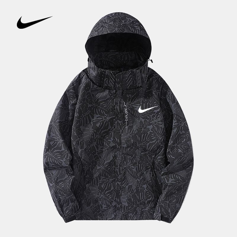NK Men's Hooded Casual Jacket Nike Montevaro Black S