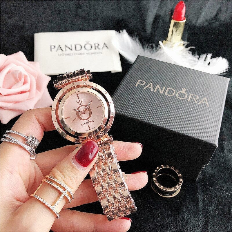 P A N D O R A Stories Glamour Pandora Montevaro Rose
