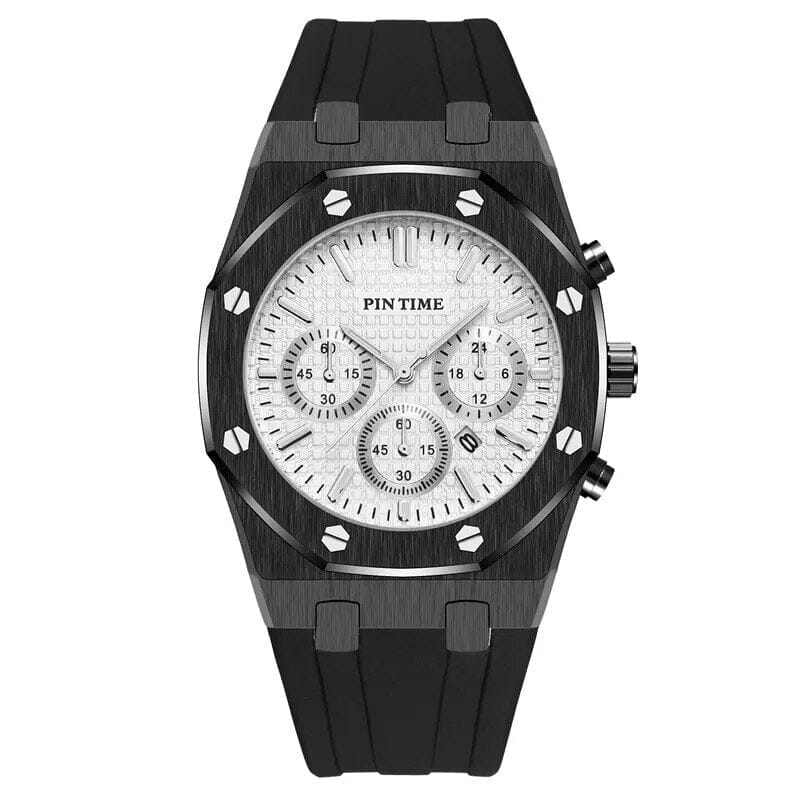 POEDAGAR Watch Bukcle Poedagar Luxvian Black