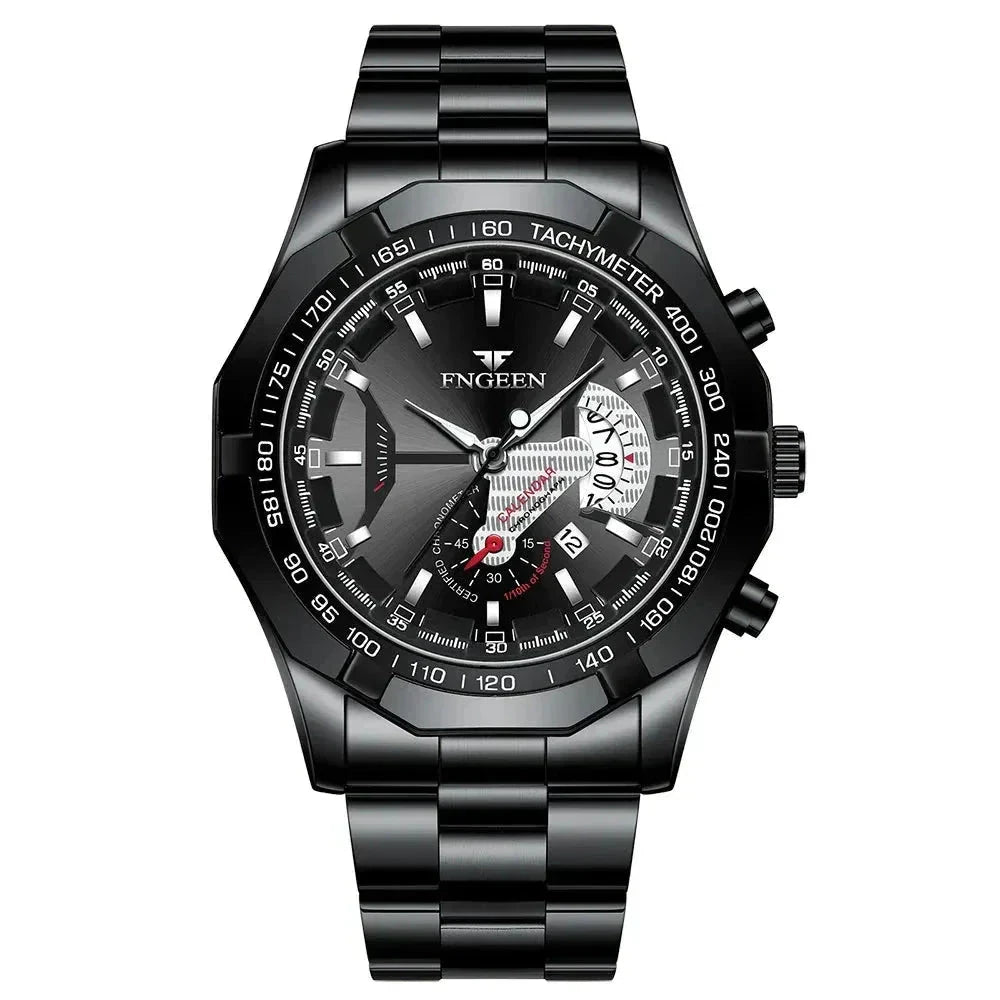 POEDAGAR Watch Engeen Poedagar Montevaro Black