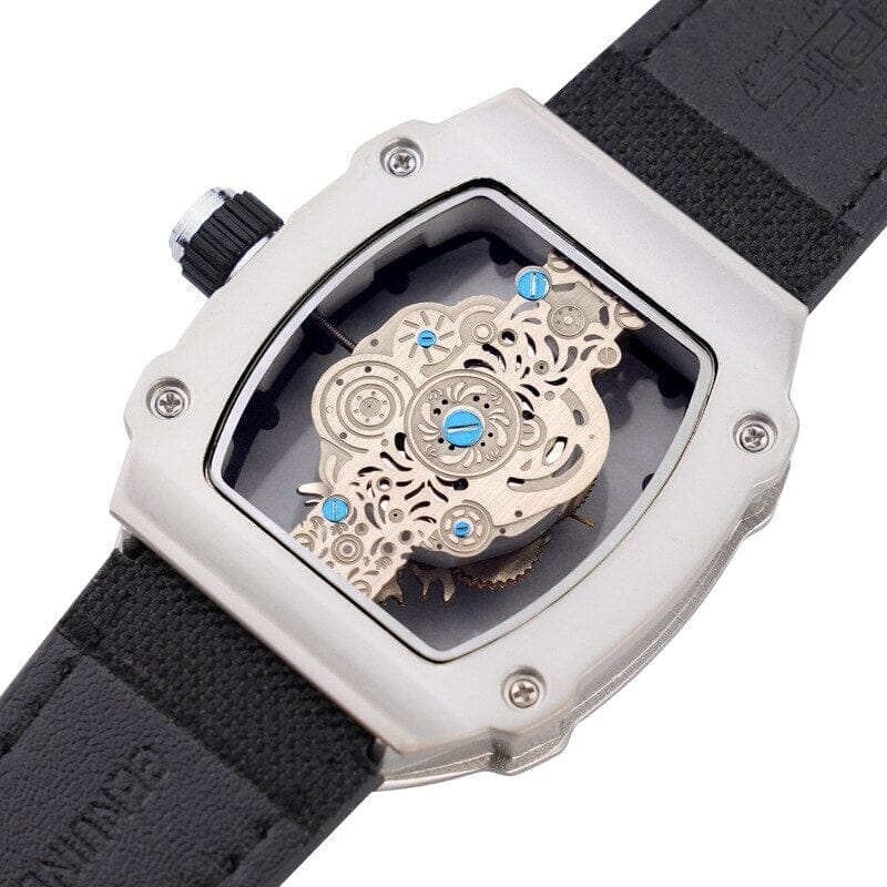 POEDAGAR Watch Skeleton Mech Poedagar Montevaro