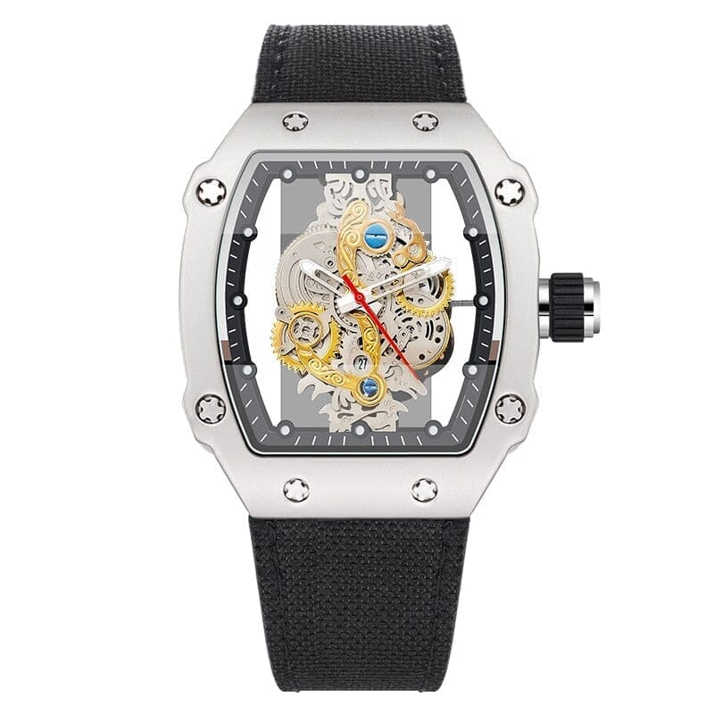 POEDAGAR Watch Skeleton Mech Poedagar Montevaro