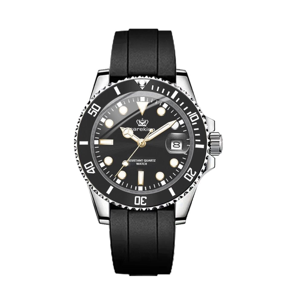 POEDAGAR Watch Subdate Sport Poedagar Montevaro Black