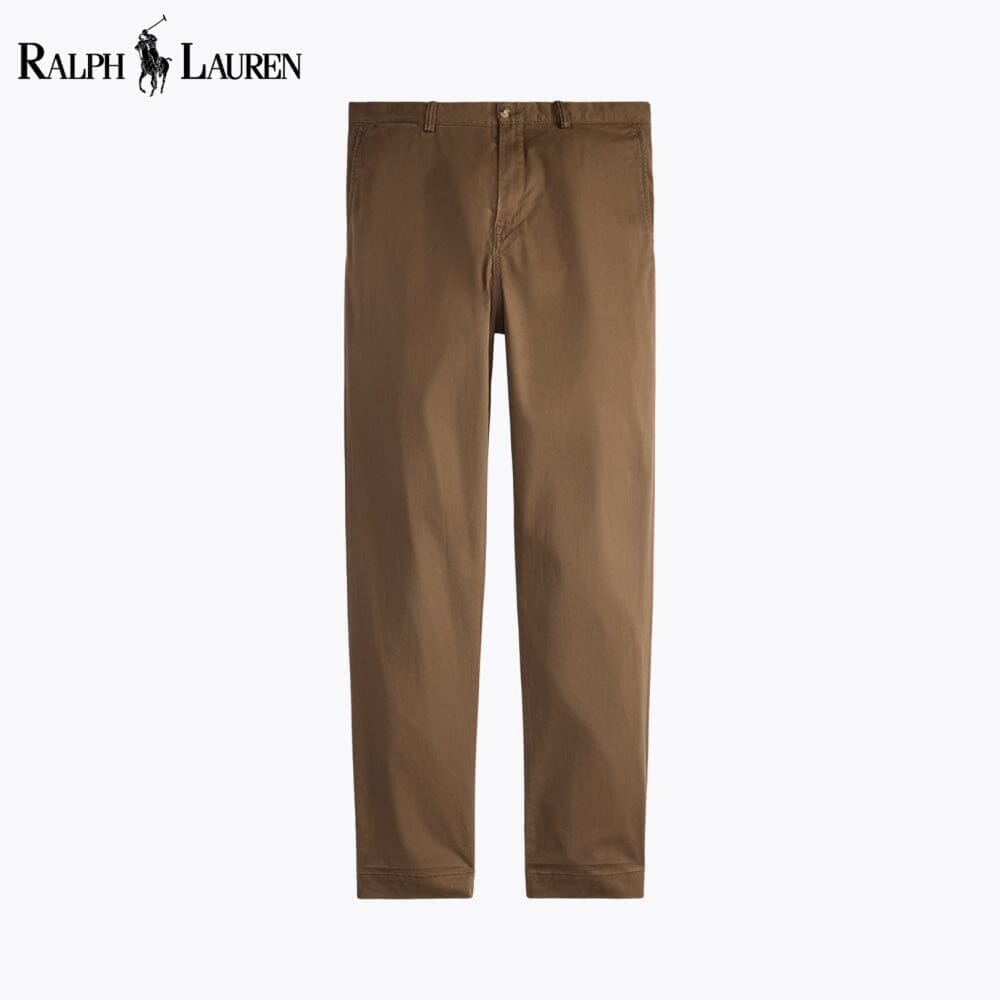 RL Bedford Classic Fit Washed Chino Pant Ralph Lauren Montevaro Chestnut 28