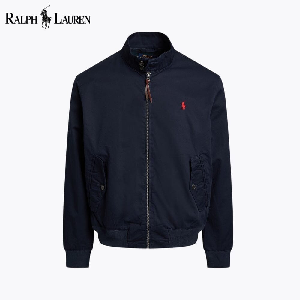RL Bedford Twill Jacket Ralph Lauren Montevaro Blue Navy S
