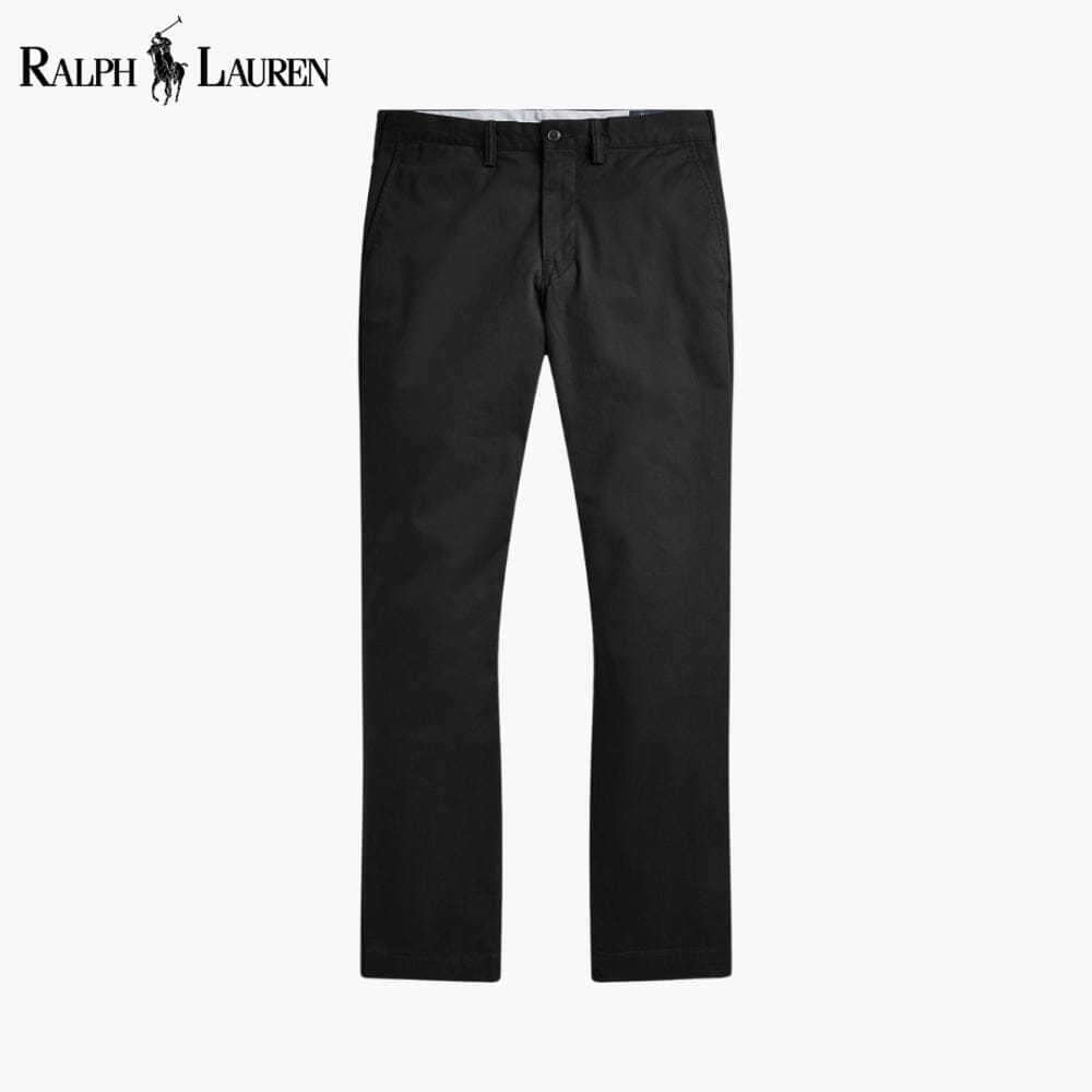 RL Bedford Washed Chino Trouser Ralph Lauren Montevaro Black 28