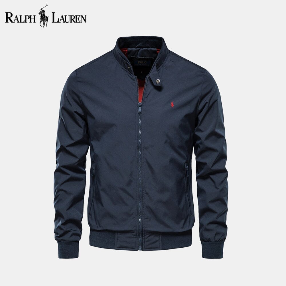 RL Bomber Classic Bomber Jacket Ralph Lauren Montevaro Navy blue S