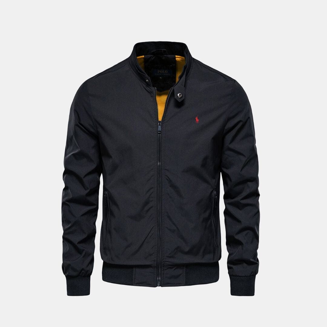RL Bomber Jacket (CLEARANCE) Ralph Lauren Montevaro Black M