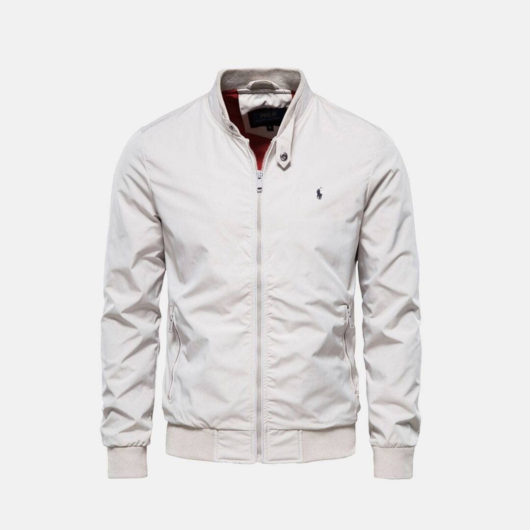 RL Bomber Jacket (CLEARANCE) Ralph Lauren Montevaro White M