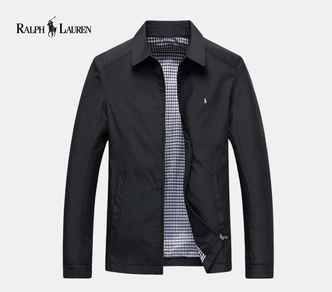 RL Classic Lightweight Jacket (CLEARANCE) Ralph Lauren Montevaro Black M