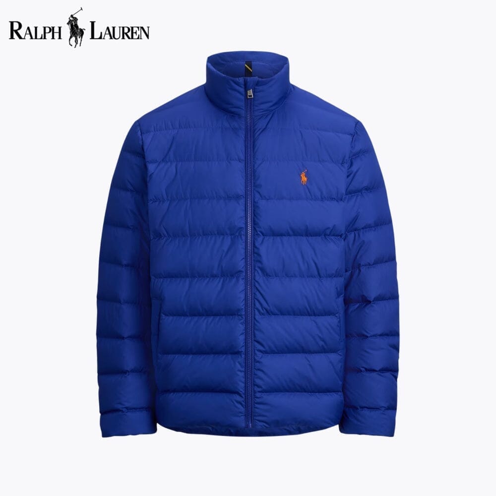 RL Colden Packable Down Jacket Ralph Lauren Montevaro Blue S