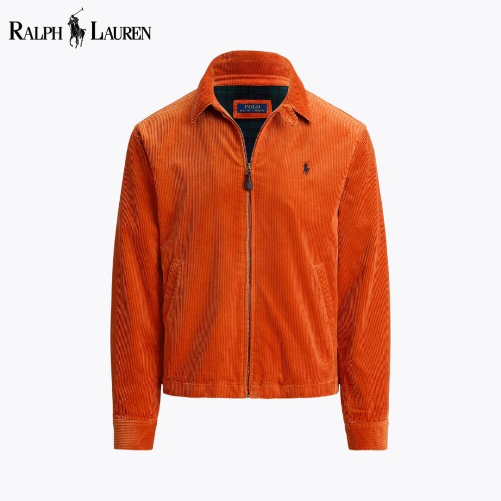 RL Wynton Corduroy Jacket Ralph Lauren Montevaro Orange S