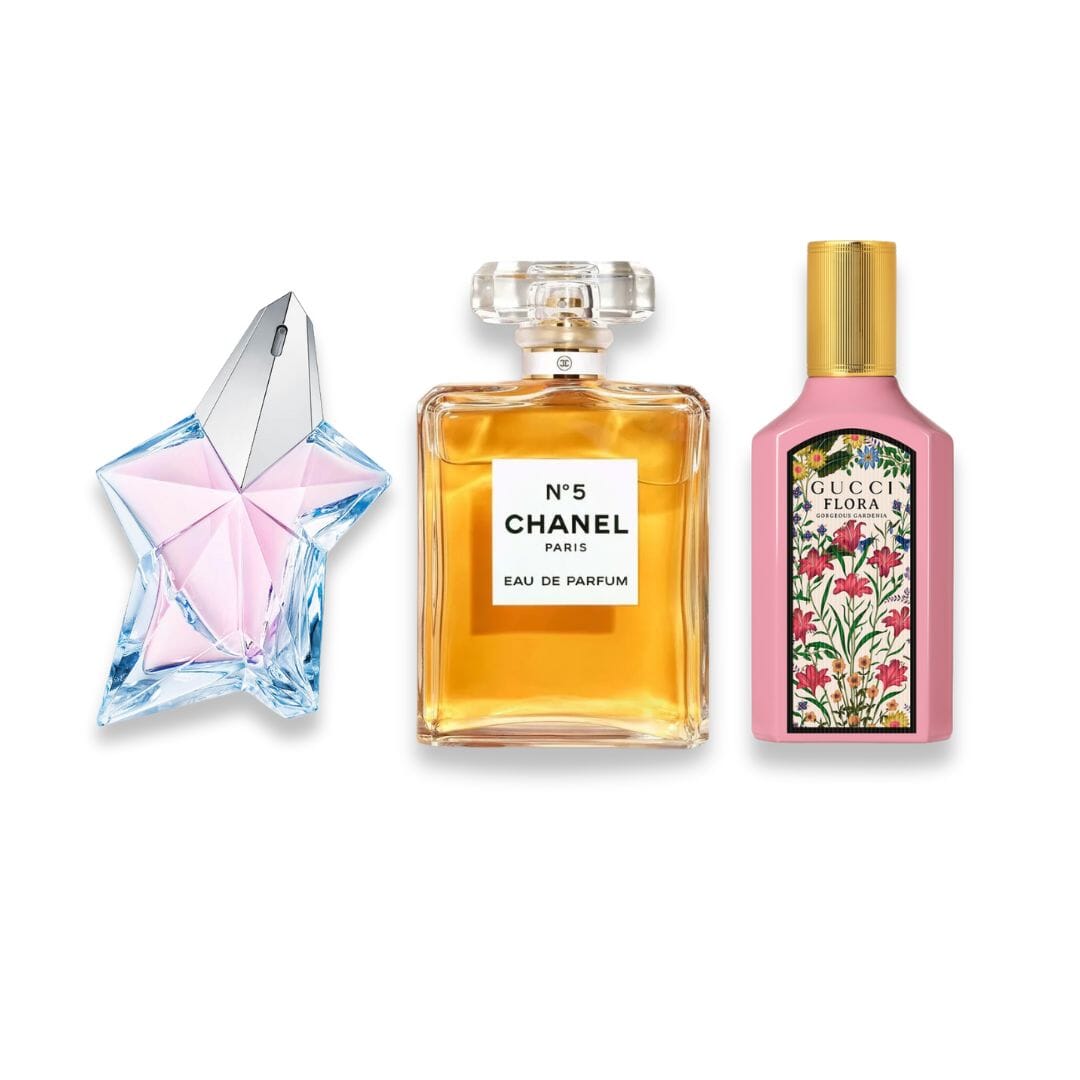 SET Luxuriöses Blumen – 3x 100 ml / EDP Montevaro