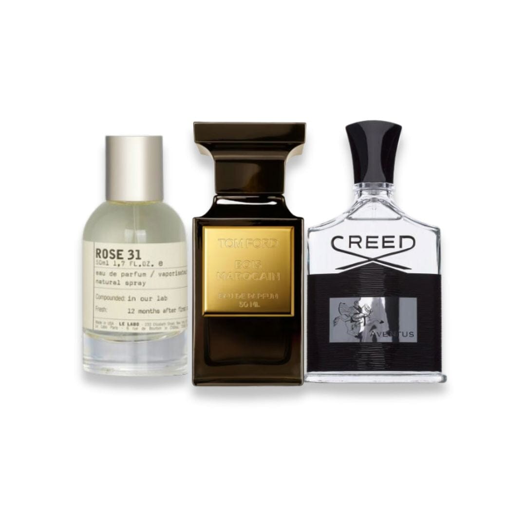 SET Luxus-Holz – 3x 100 ml / EDP Montevaro