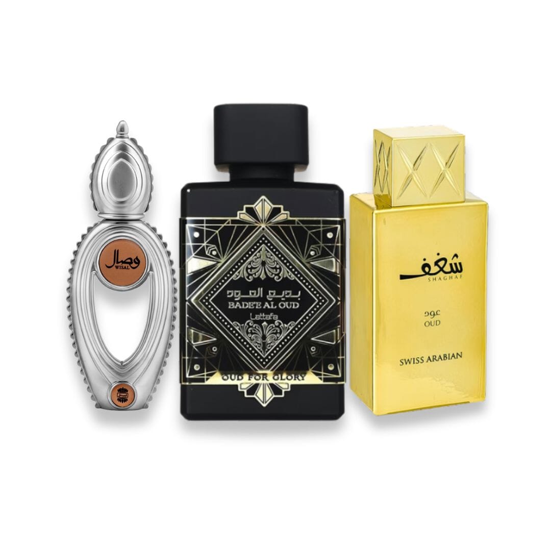 SET Velvet Oud – 3x 100 ml / EDP Montevaro