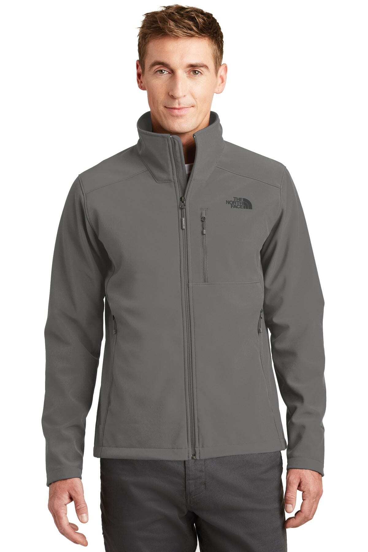 TNF Apex Barrier Soft Shell Jacket. The North Face Montevaro Asphalt Grey S