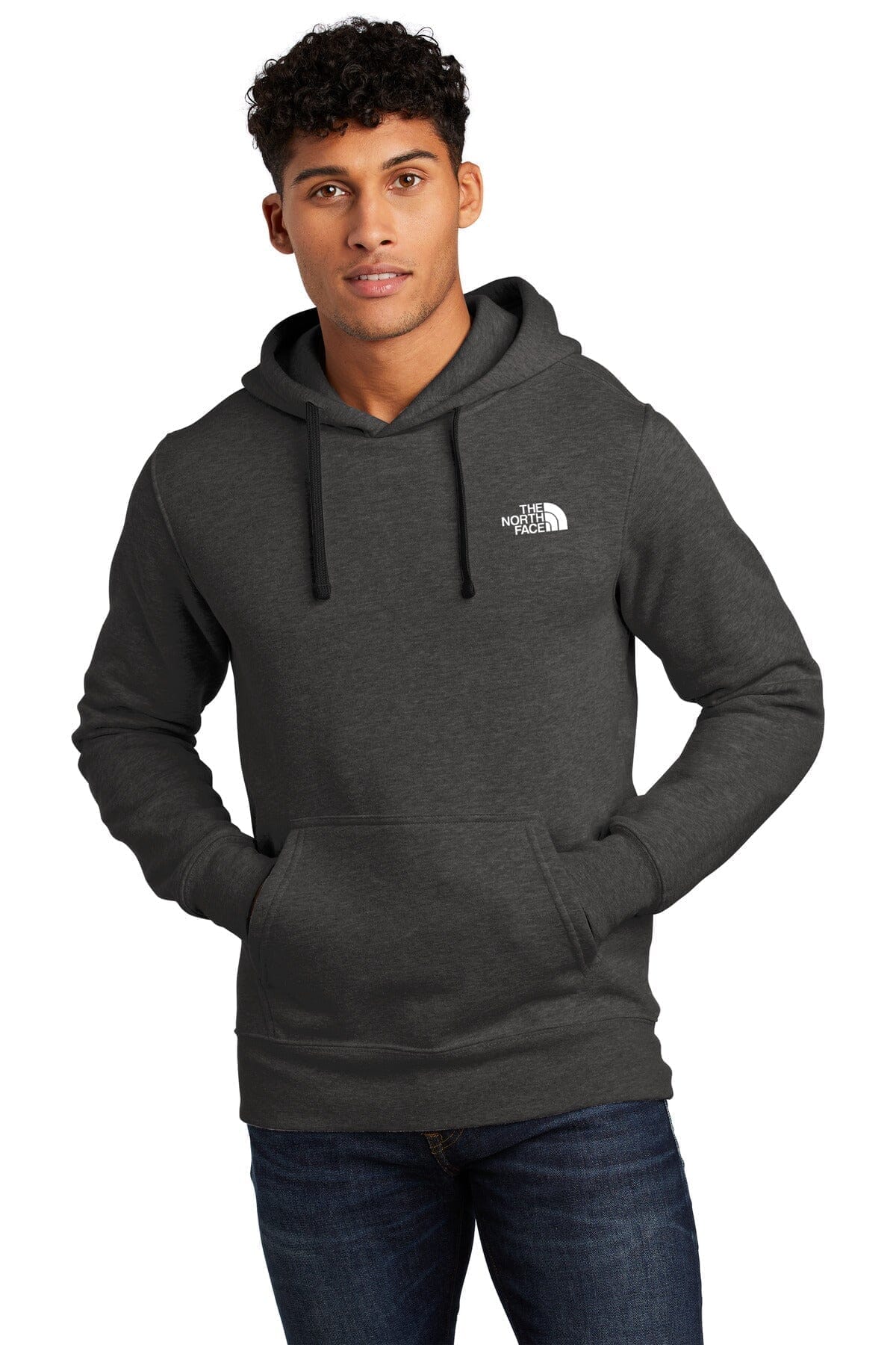 TNF Chest Logo Pullover Hoodie The North Face Montevaro TNF Black Heather S