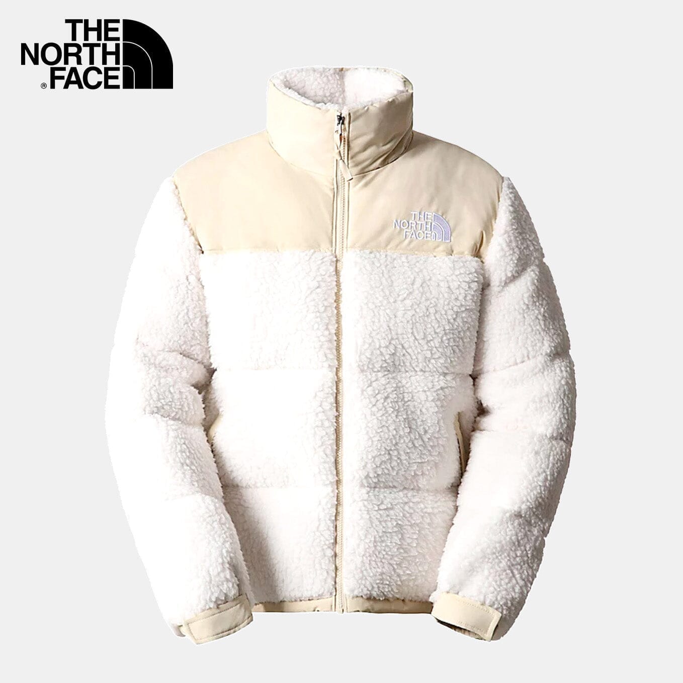 TNF Men's Sherpa Jacket (New) The North Face Montevaro White M