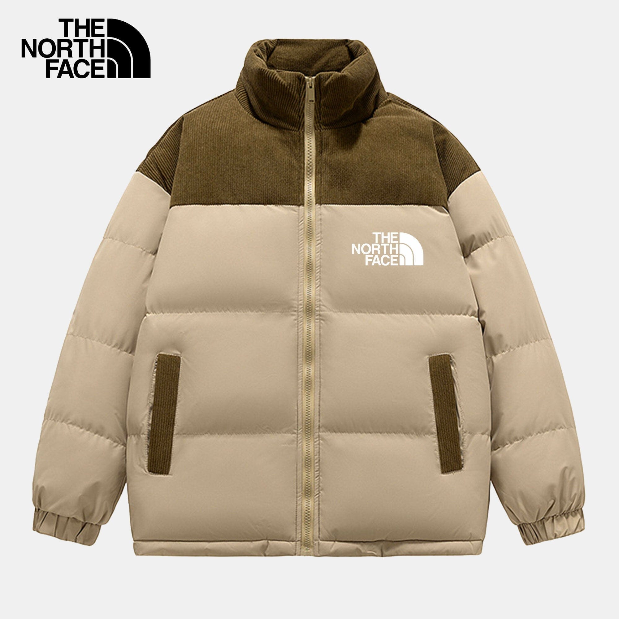 TNF Nuptse Jacket (CLEARANCE) The North Face Montevaro Beige Panda M