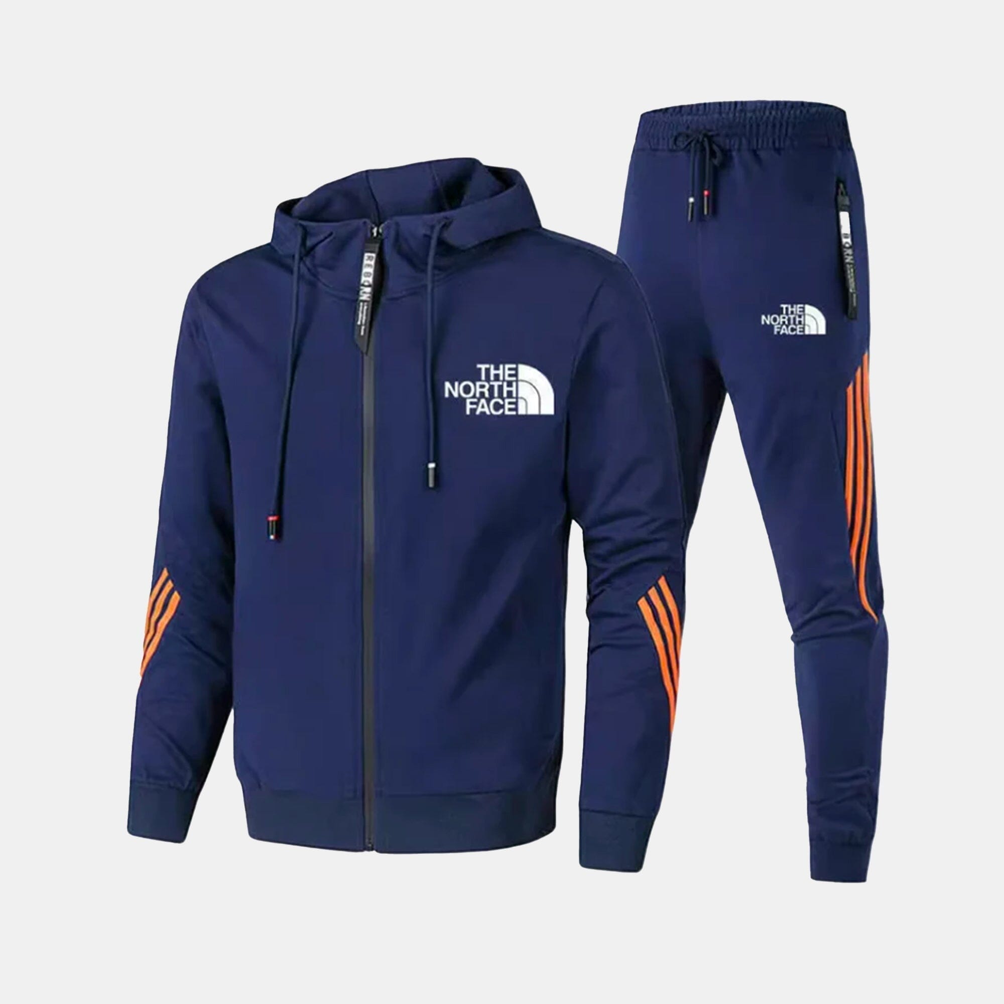 TNF Premium Cotton Hoodie The North Face Montevaro Blue S