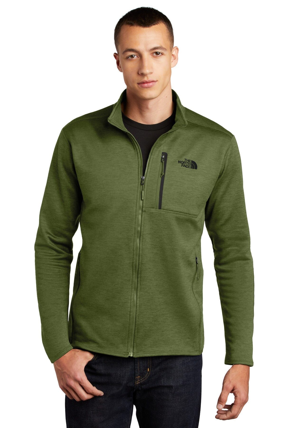 TNF Skyline Full-Zip Fleece Jacket The North Face Montevaro Four Leaf Clover Heather S