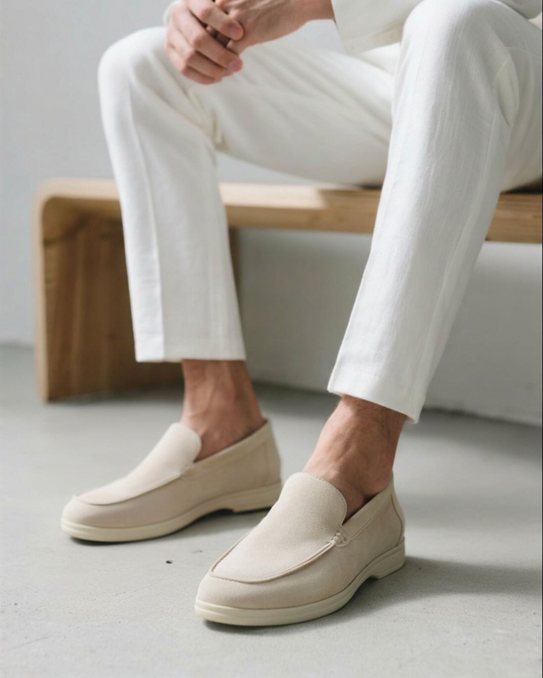 Wildleder Slipper Montevaro