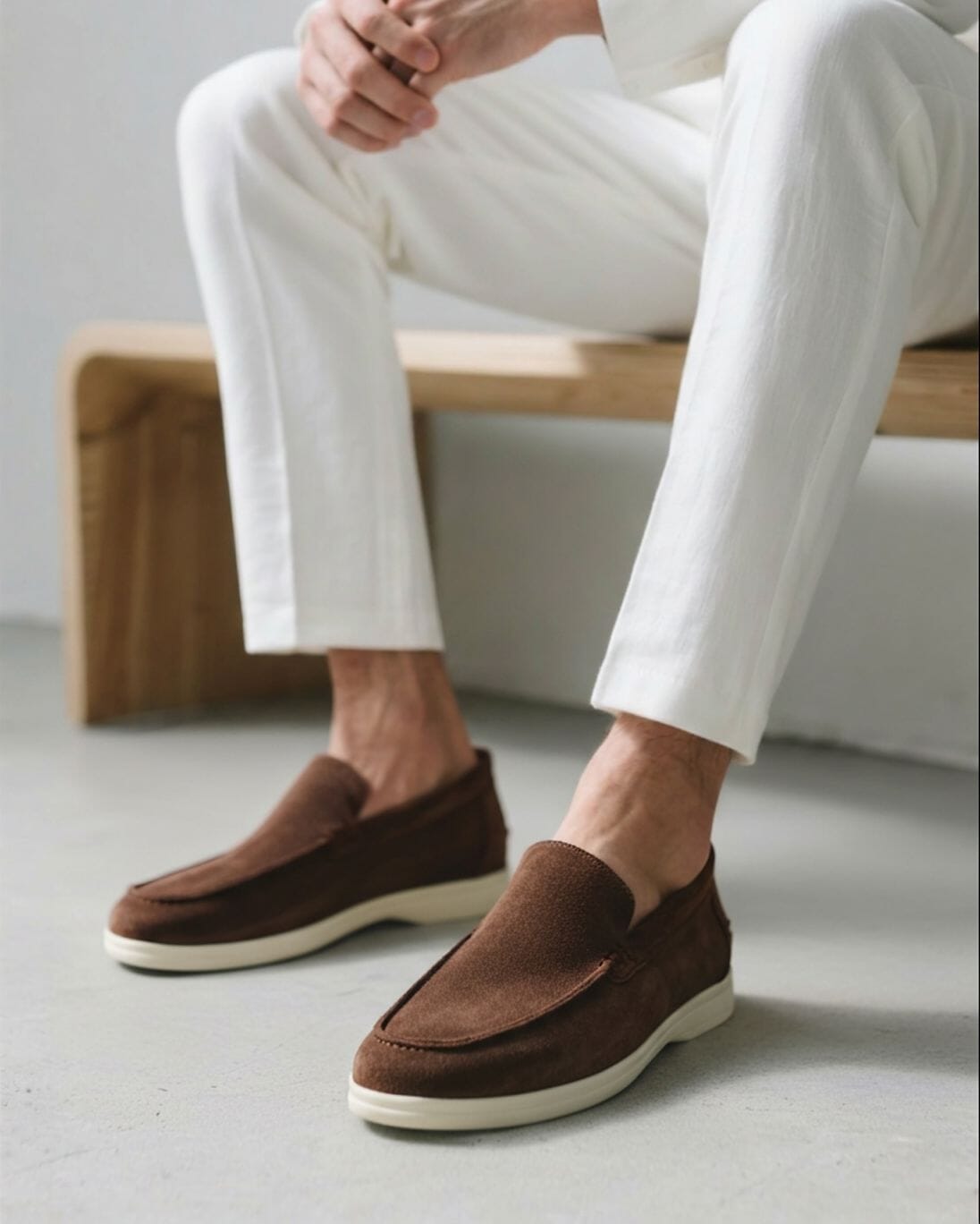 Wildleder Slipper Montevaro