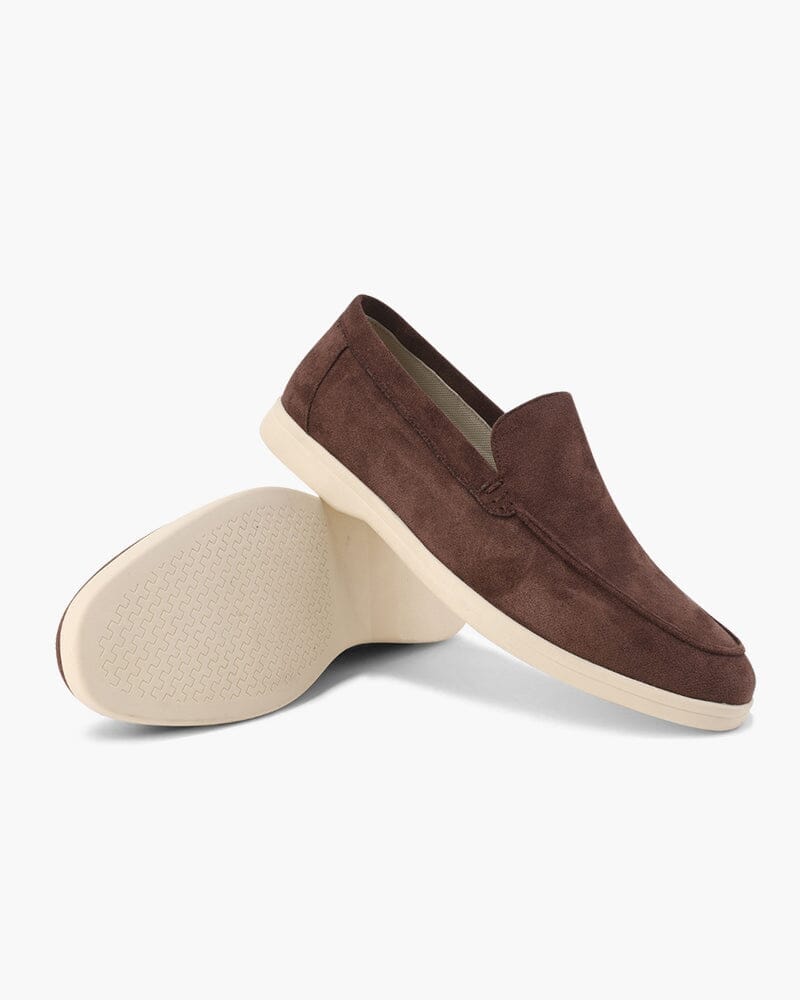 Wildleder Slipper Montevaro Schokolade US 6