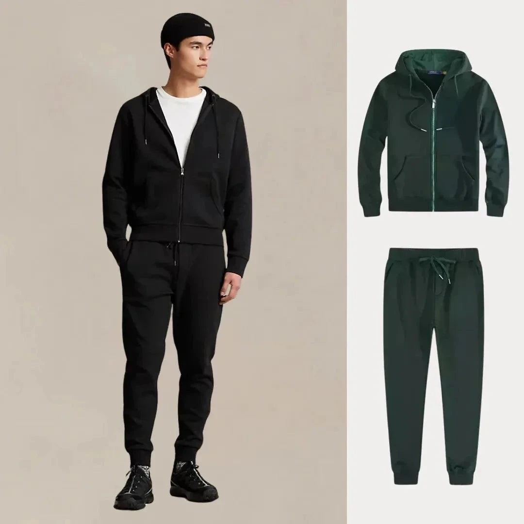 1 KAUFEN, 2 ERHALTEN – PREMIUM-FLEECE-SET URBAN COMFORT Montevaro SCHWARZ S 