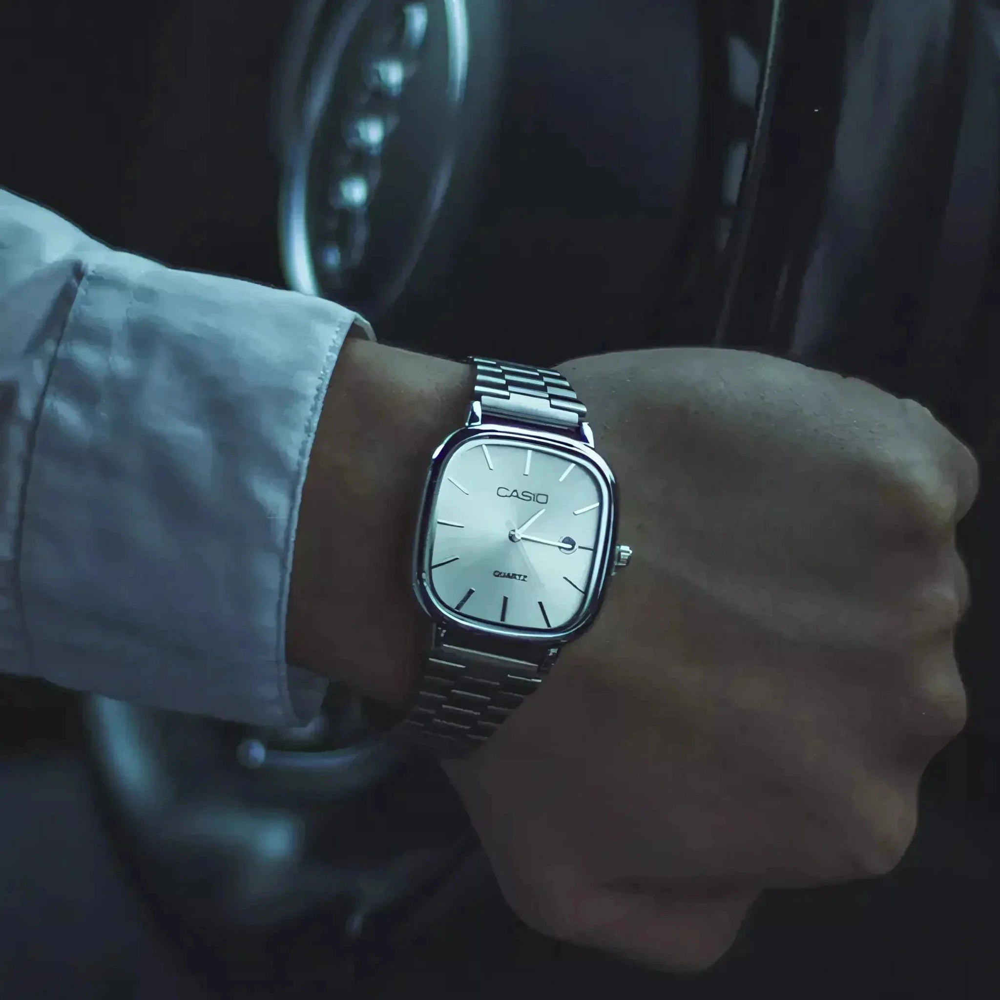 C A S I O Luxurious 36mm Watch - Water Resistant | Transferred steel Relógio CASIO Luxurious 36mm - Unissex Resistente à água | Aço Inoxidável Aurev 