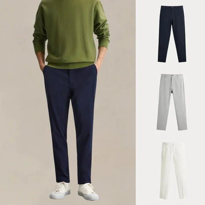 Kaufen Sie 1, erhalten Sie 3 – Chino-Set mit täglichem Rotationsschnitt Zafira MARINEBLAU • GRAU • WEISS S 