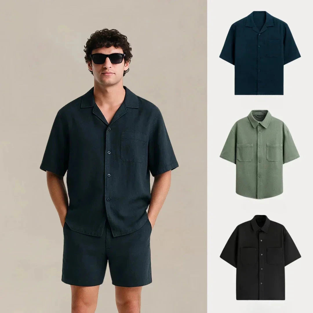 Kaufen Sie 1, erhalten Sie 3 – Core Comfort Unisex-T-Shirt-Set Montevaro MARINEBLAU • GRÜN • SCHWARZ S 