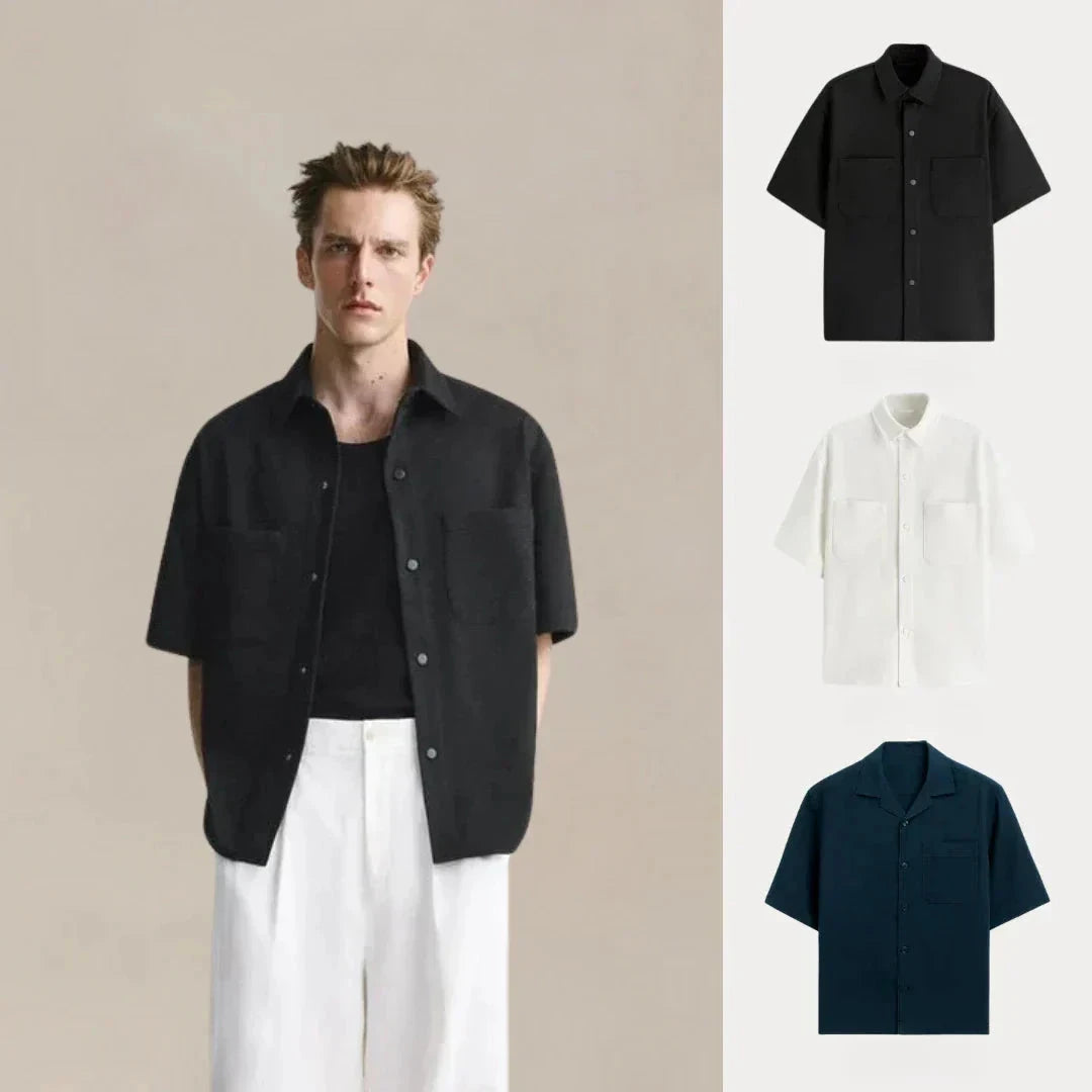 Kaufen Sie 1, erhalten Sie 3 – Core Comfort Unisex-T-Shirt-Set Montevaro SCHWARZ • WEISS • MARINEBLAU S 