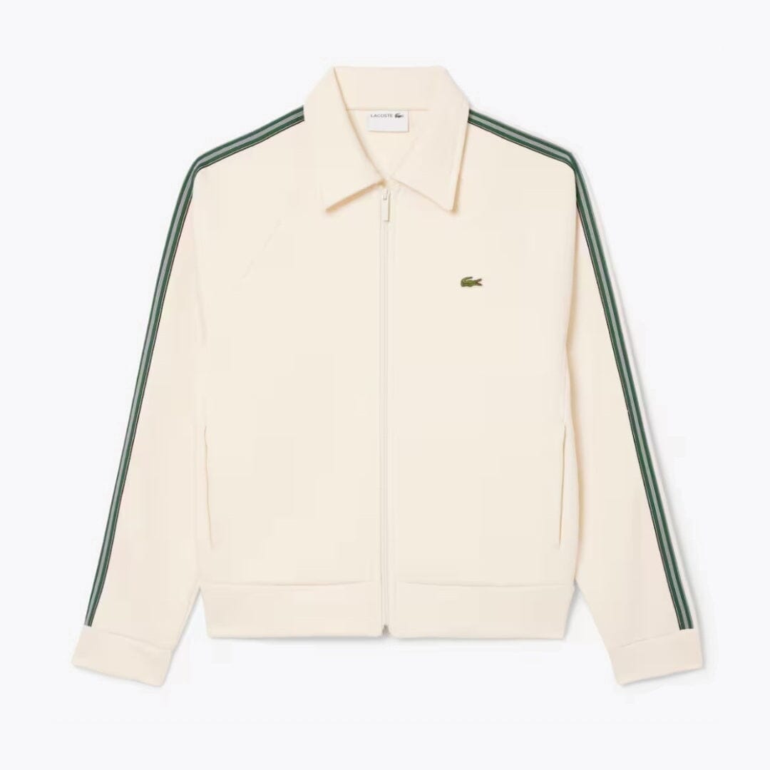 LC French Made Zipped Sweatshirt Lacoste Montevaro White S 