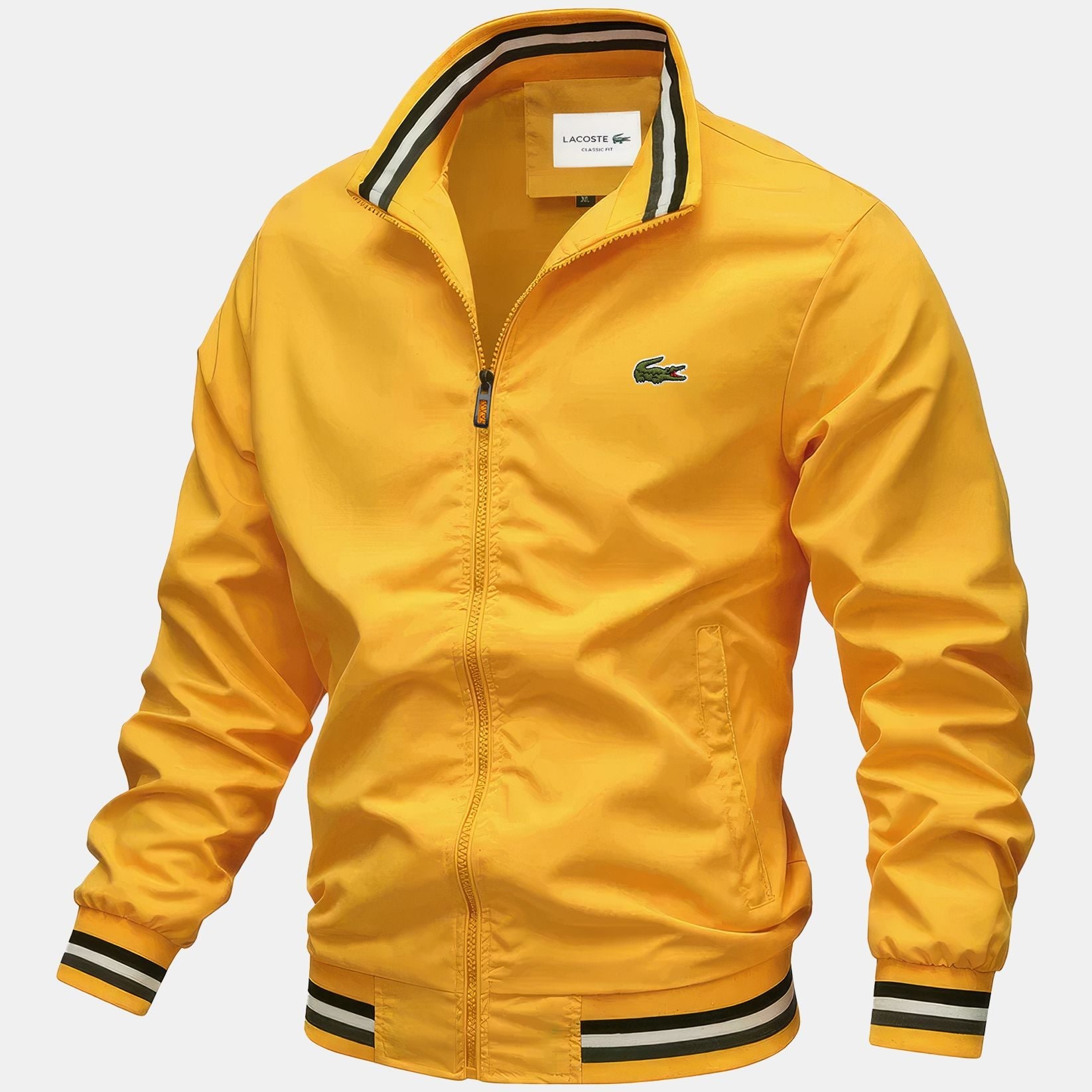 LC Lightweight Sports Blouson Lacoste Aurev Gold Yellow S 