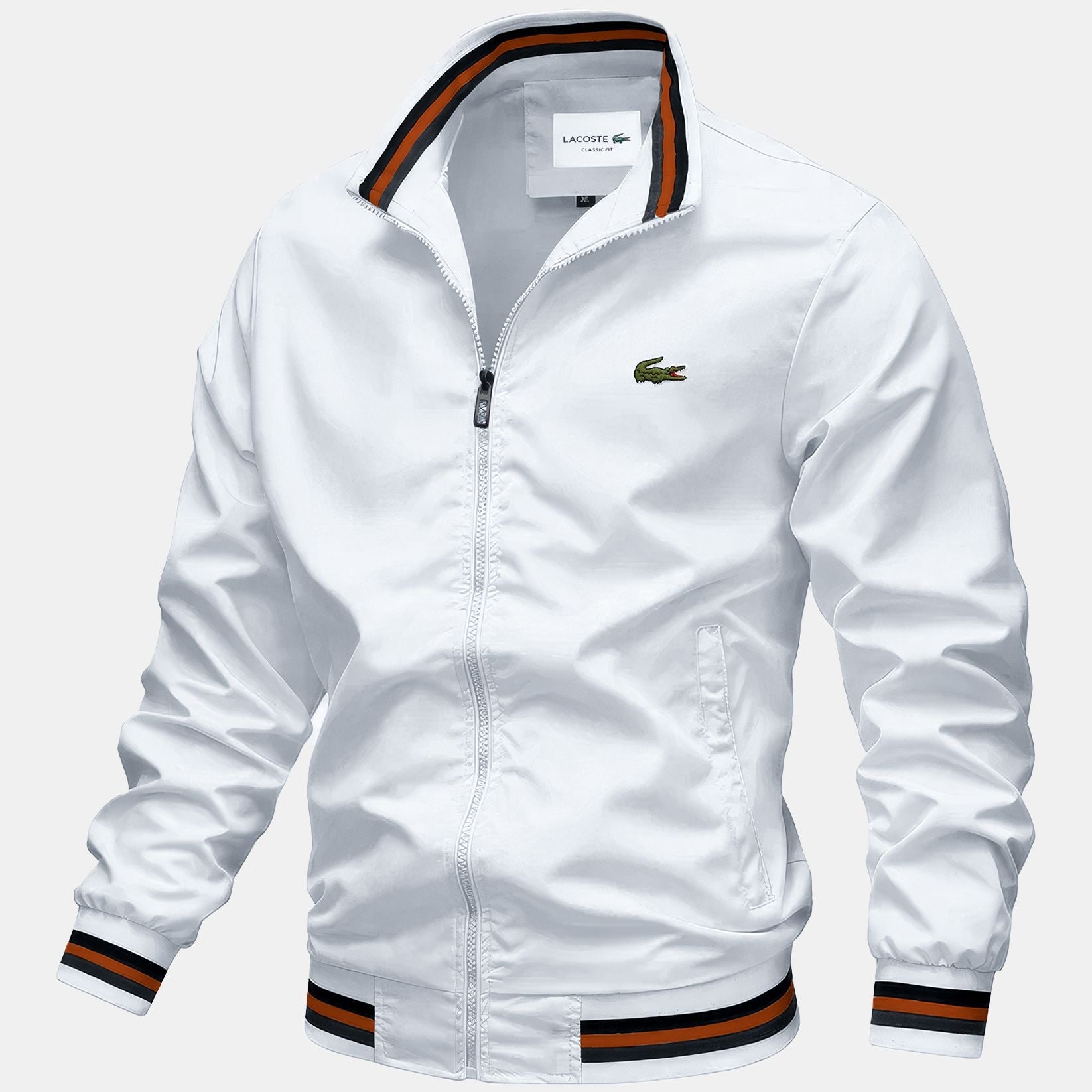 LC Lightweight Sports Blouson Lacoste Aurev White S 