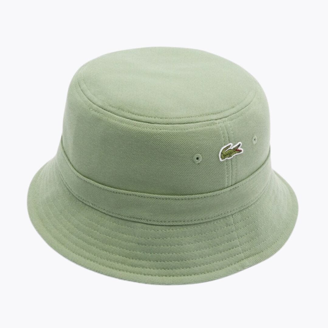 LC Piqué Bucket Hat Lacoste Luxvian Green 